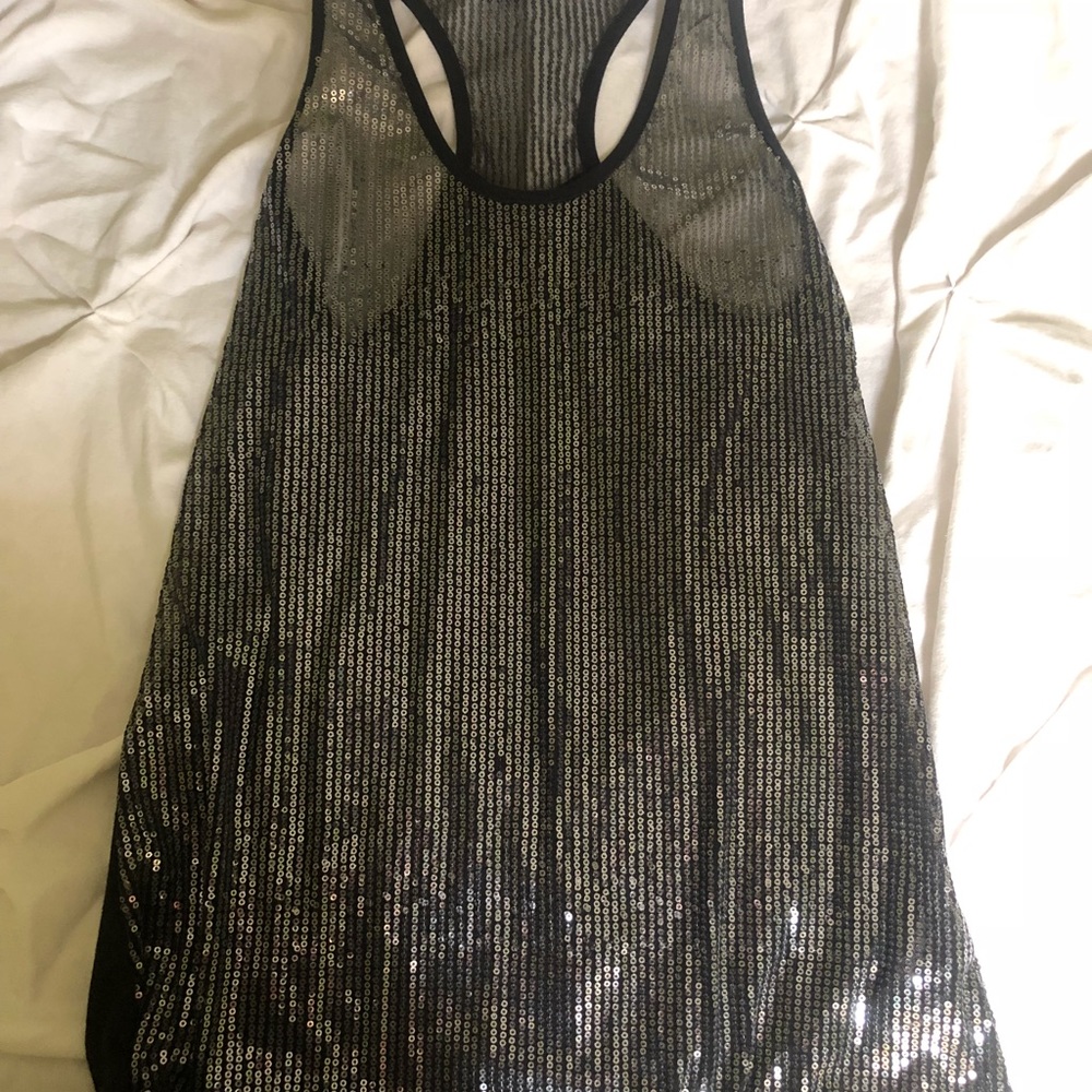 Forever 21 Black sequins top